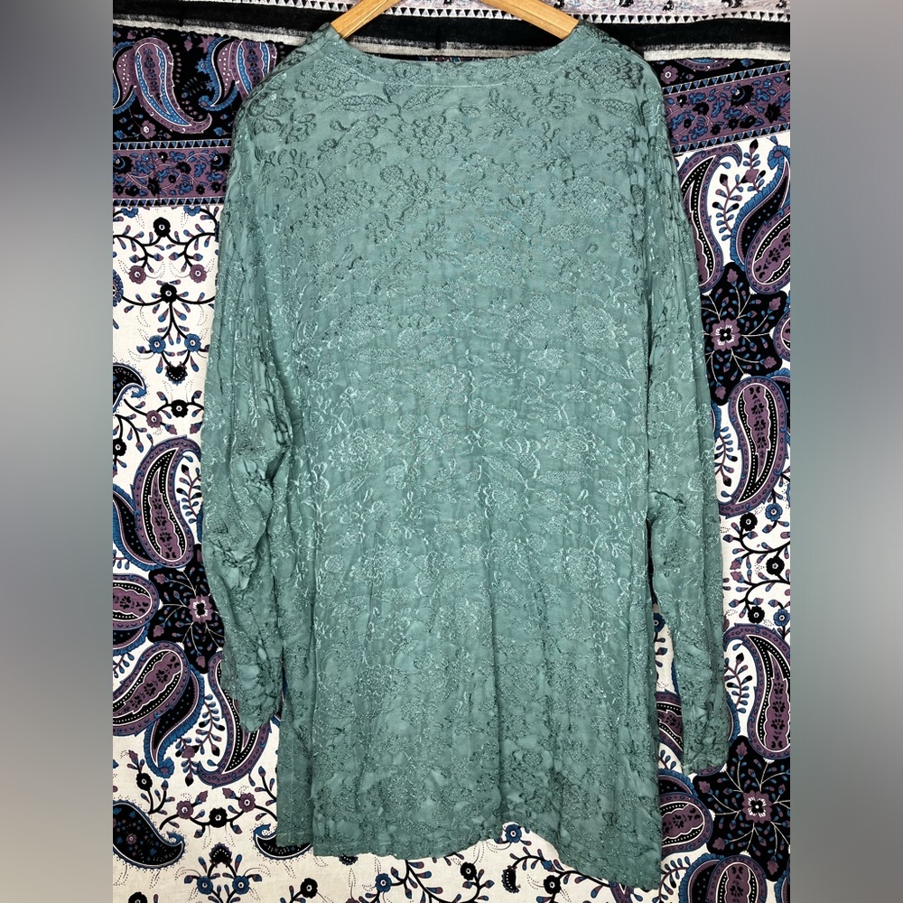 Bryn Walker Textured Button Down Top - image 2